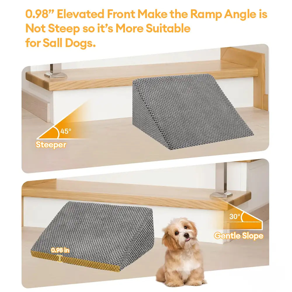 Modular Foam Dog Ramp Steps for Staircase Stairs with Velcro