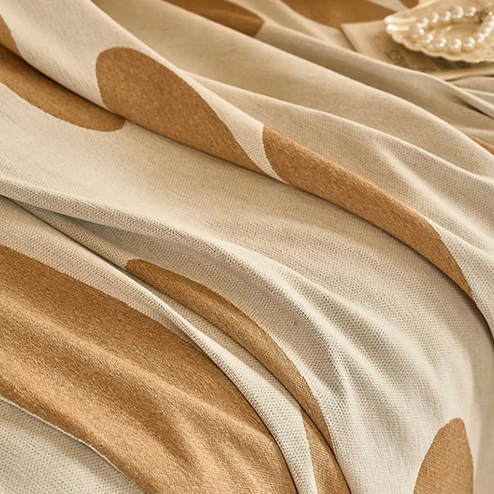 Ice Cream Wave Chenille All Seasons Universal Multifunctional Full Coverage Sofa Cover