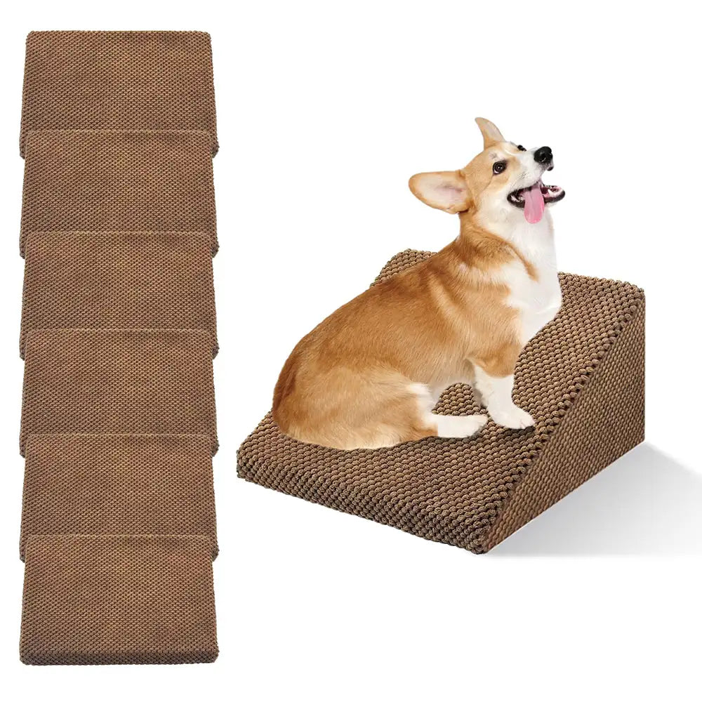 Modular Foam Dog Ramp Steps for Staircase Stairs with Velcro