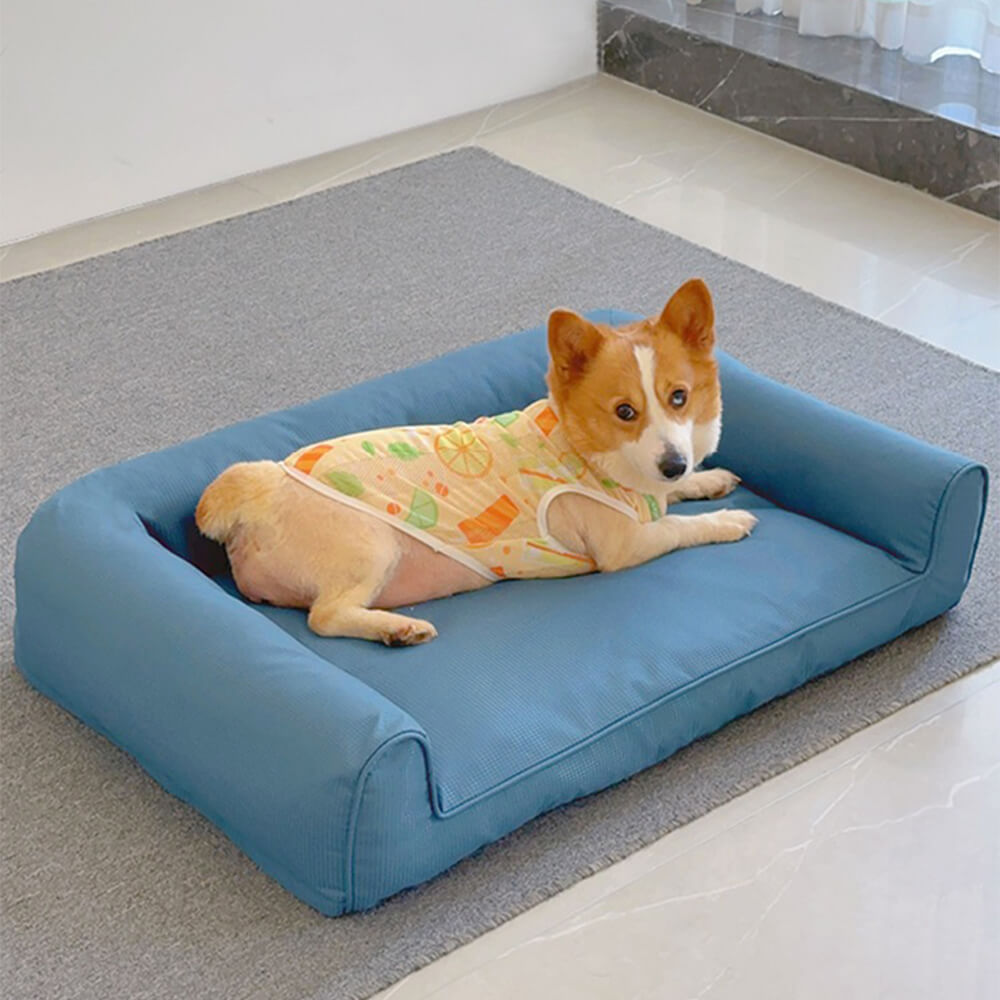 Oxford Cloth Waterproof Detachable Washable Non-Slip Orthopaedic Dog Sofa Bed