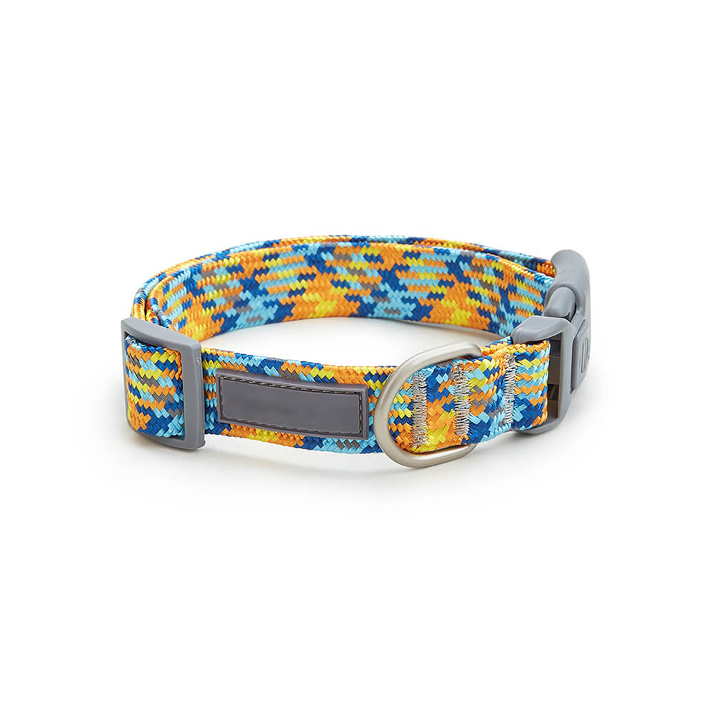 Reflective Weave Adjustable No Pull Dog Collar