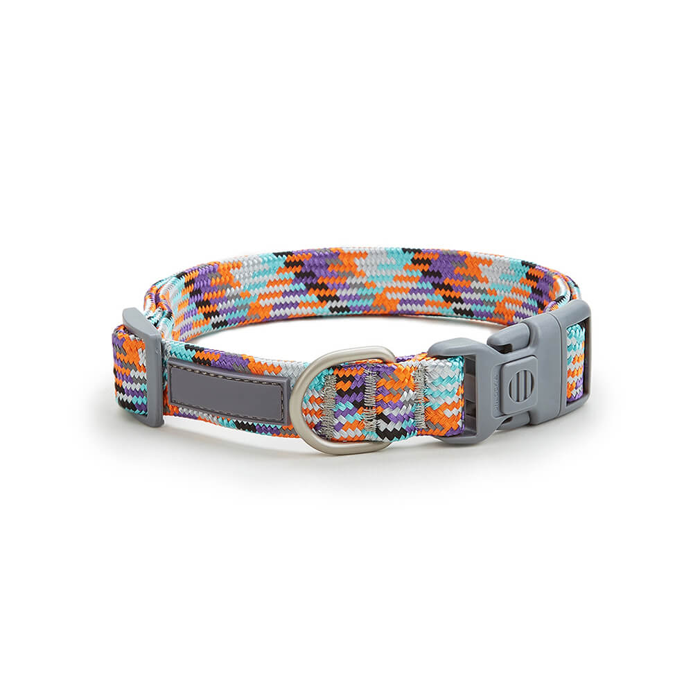 Reflective Weave Adjustable No Pull Dog Collar