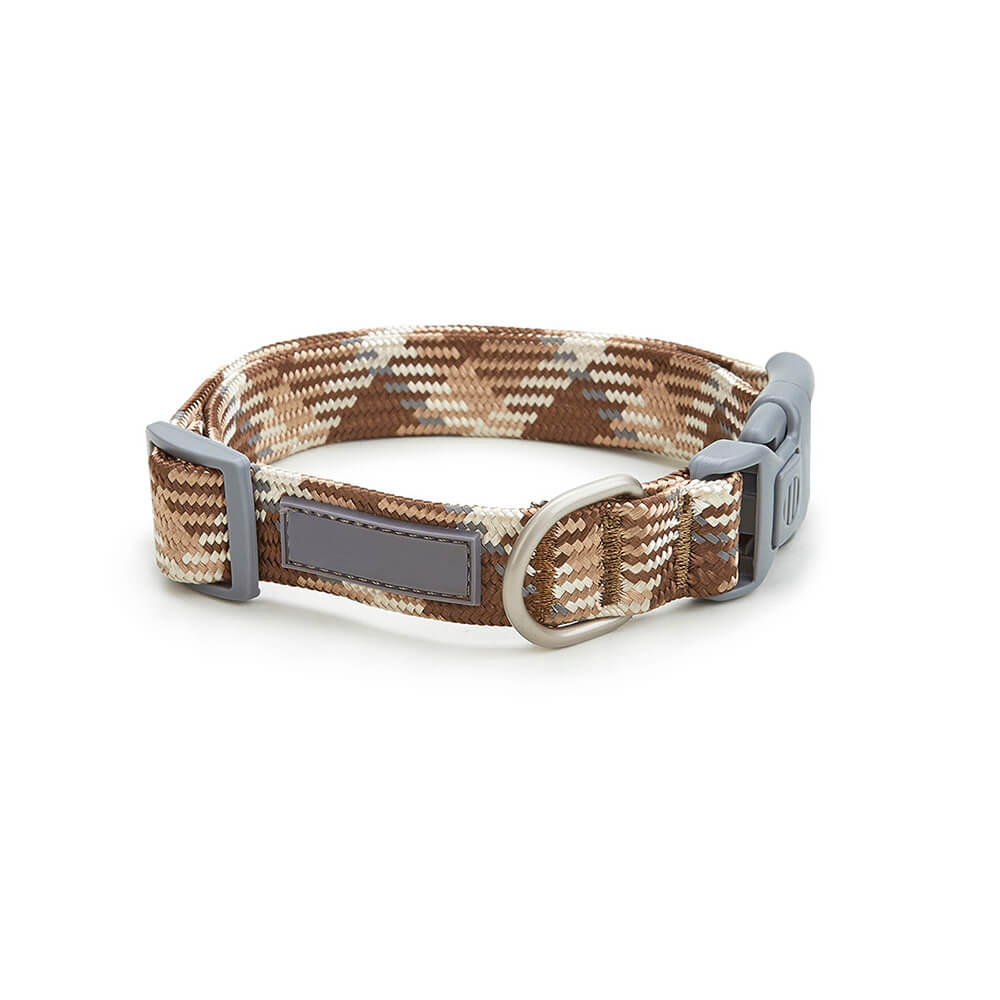 Reflective Weave Adjustable No Pull Dog Collar