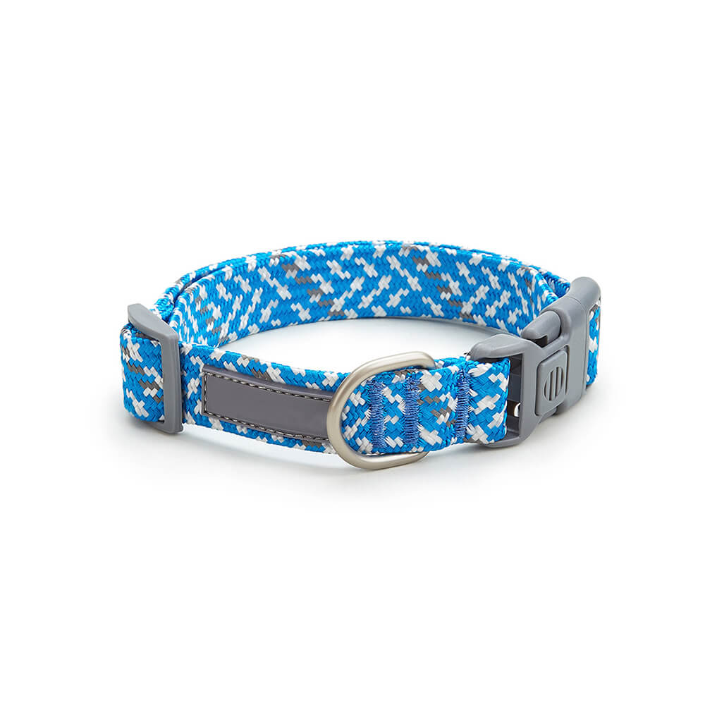 Reflective Weave Adjustable No Pull Dog Collar