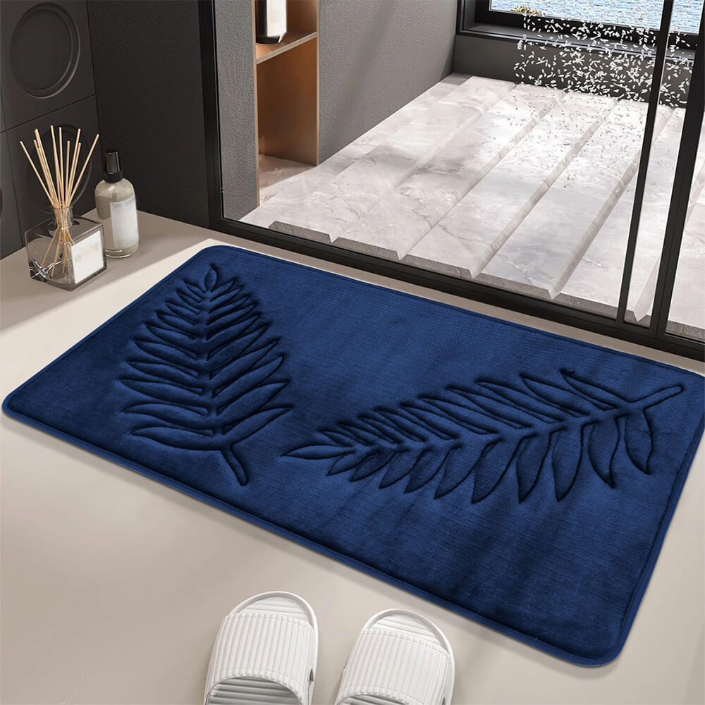 Soft Flannel Cosy Non-Slip Water-Absorbent Decorative Home Rug