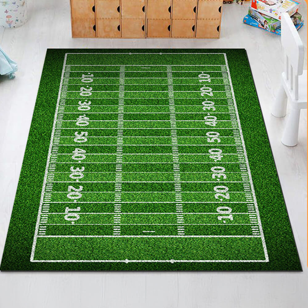 Sports Series Anti-Slip Scratch-Resistant Home Decor Rug