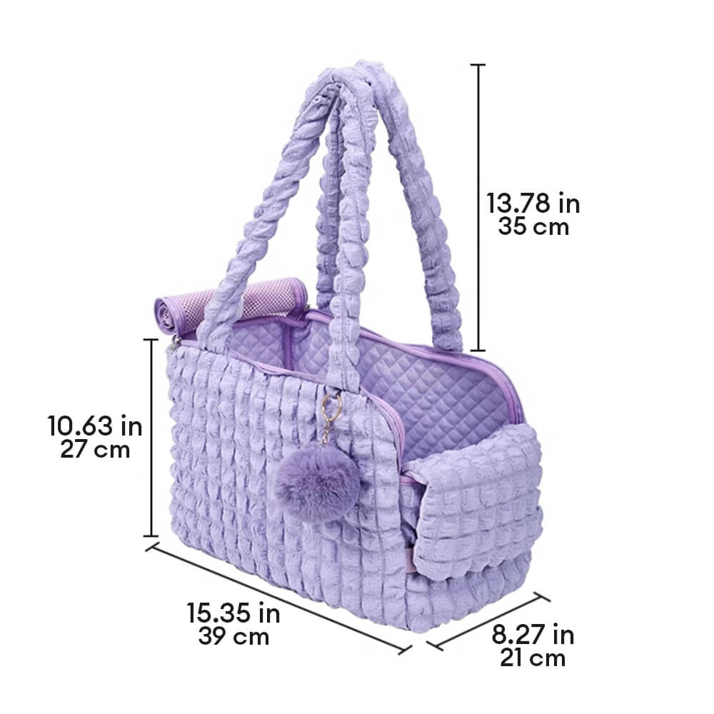 Trendy Cosy Lightweight Breathable Detachable Pet Carrier Shoulder Bag