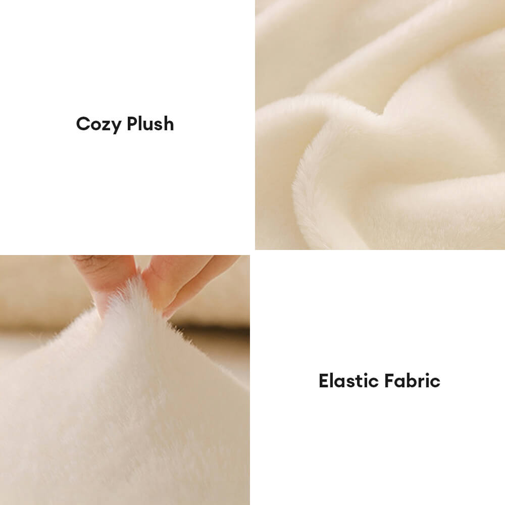 Ultra Soft Skin Friendly Plush Full Coverage Sofa Protector Sofa Cover