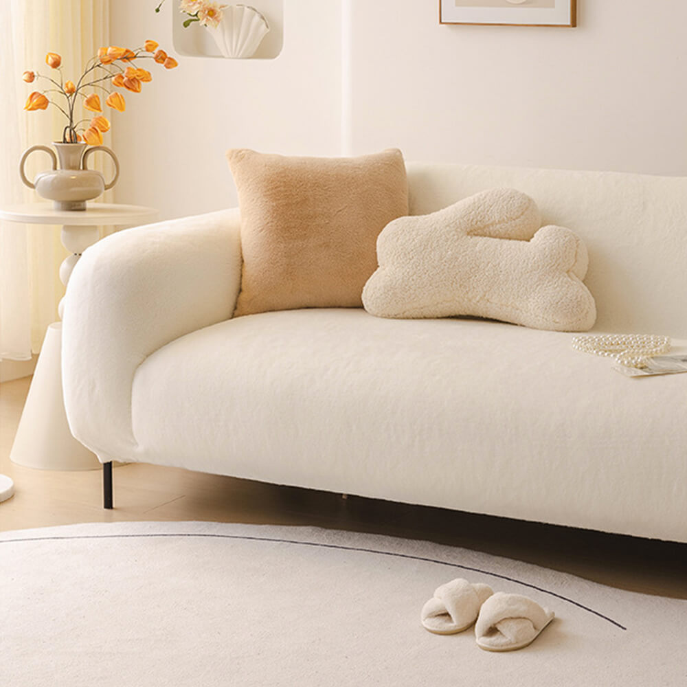 Ultra Soft Skin Friendly Plush Full Coverage Sofa Protector Sofa Cover