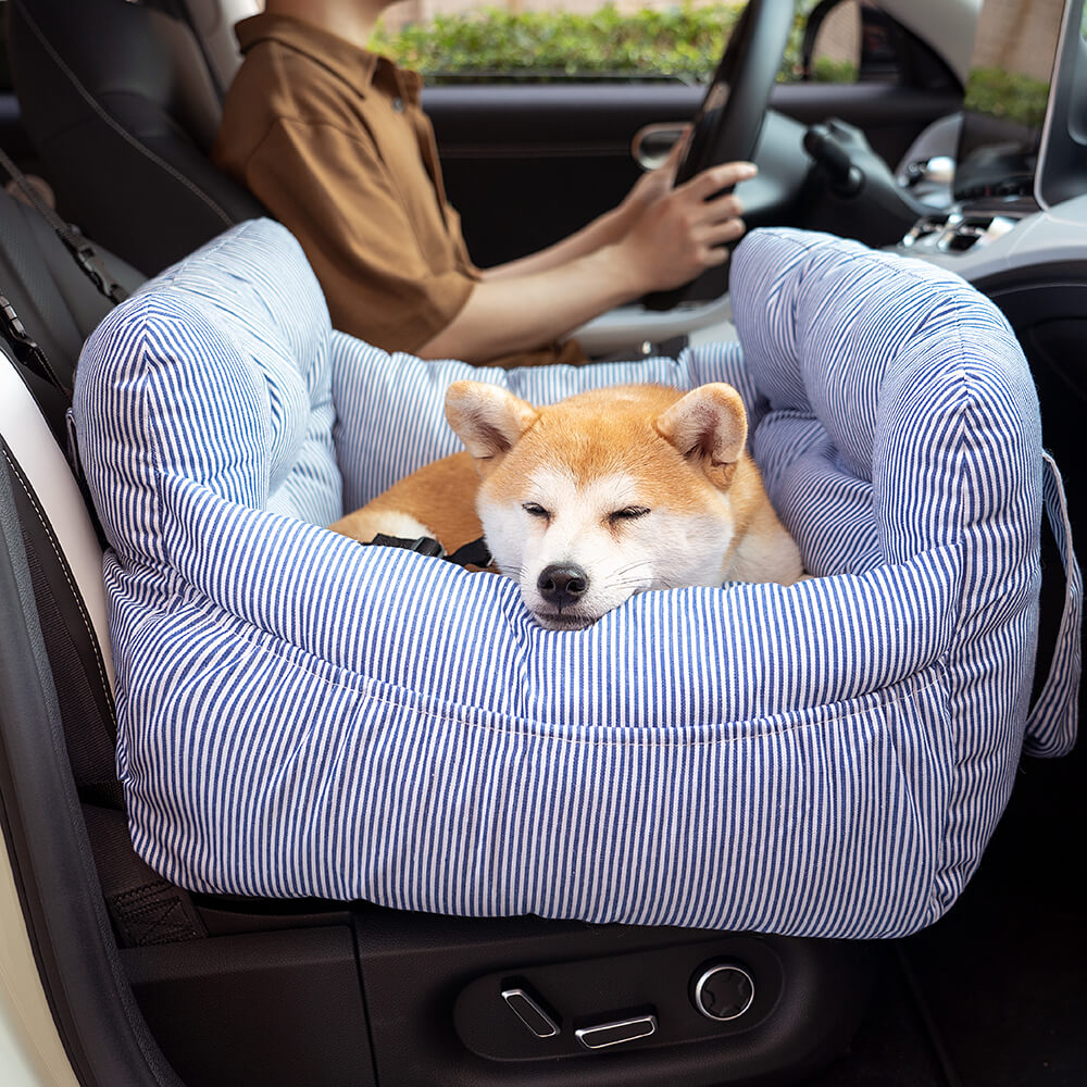 Portable Leisure Outing Pet Booster Large Dog Car Seat Bed