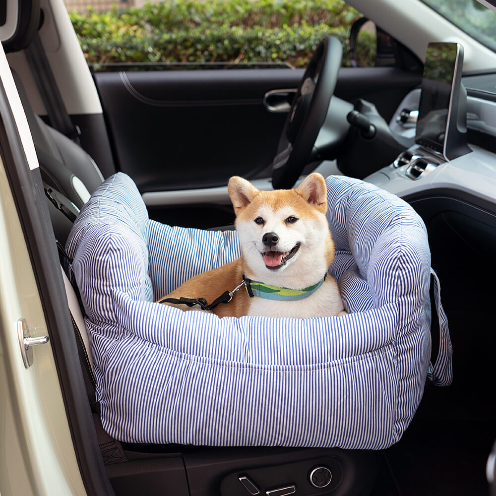 Portable Leisure Outing Pet Booster Dog Car Seat Bed