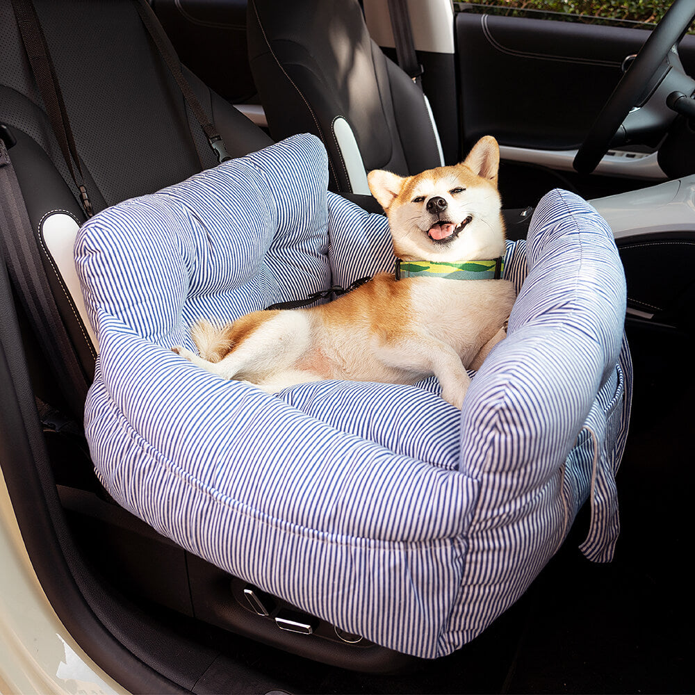 Portable Leisure Outing Pet Booster Large Dog Car Seat Bed