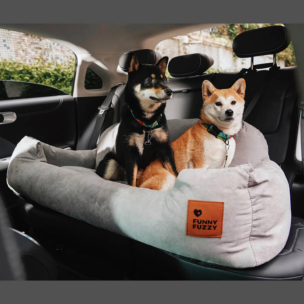 Dog Car Booster Seat Bed