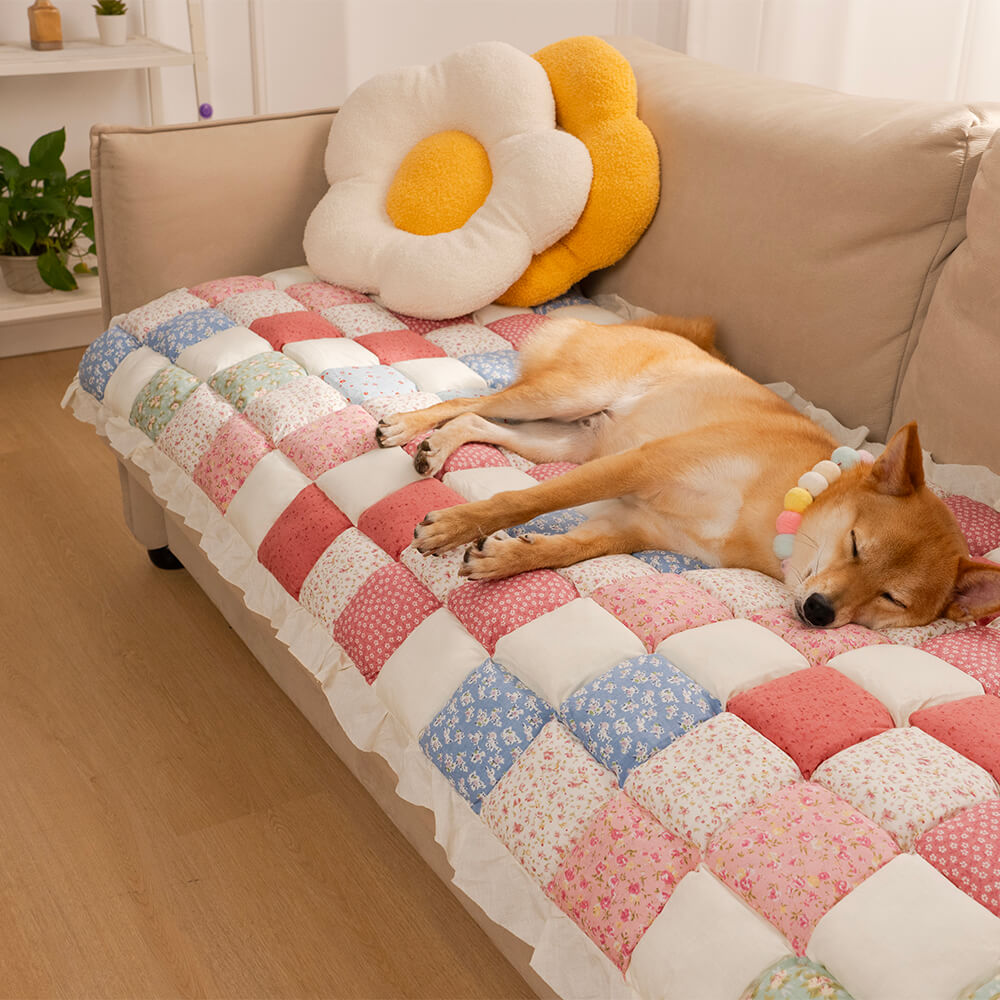 Garden Chic Cotton Pet Friendly Protective Sofa Cover