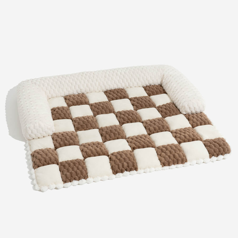 Plaid Cosy Sofa Protector Dog Mat - Snug Pad