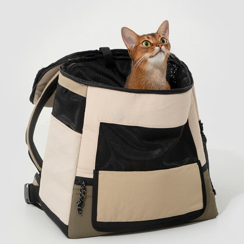 Portable Outdoor Pet Travel Bag Waterproof Cat Backpack