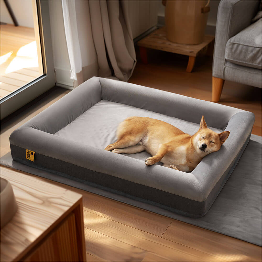 Premium Orthopaedic Dog Bed Blissful Sleep With Joyful Play Digging Bed