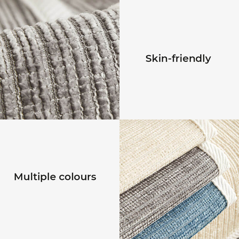 Waterproof Antimicrobial Simple Chenille Fabric Anti-scratch Sofa Covers