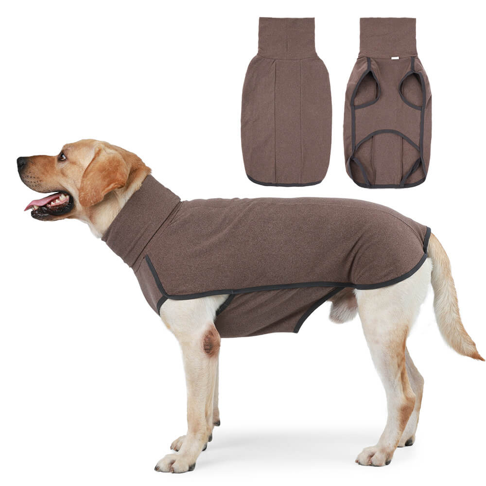 Windproof and Water-Resistant Dog Coat - Ideal for Large Dogs