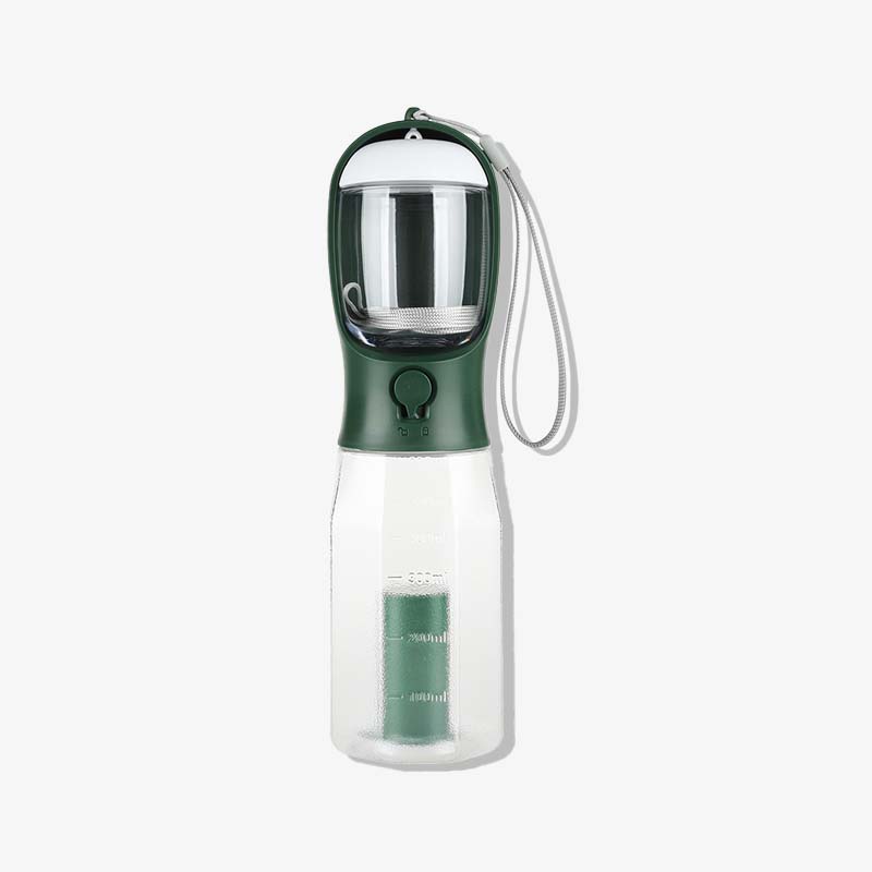 3 in 1 Multifunctional Portable Dog Walking Water Bottle