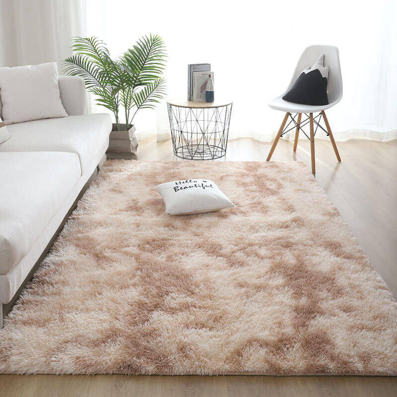 Cosy Plush Tie-Dye Homes Rug Pet Mat