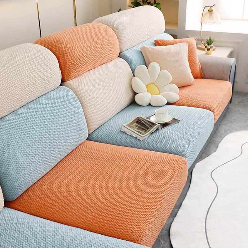 Colourful Fleece Sofa Cover Furniture Protector Sofa Cover