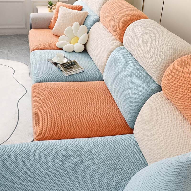 Colourful Fleece Sofa Cover Furniture Protector Sofa Cover