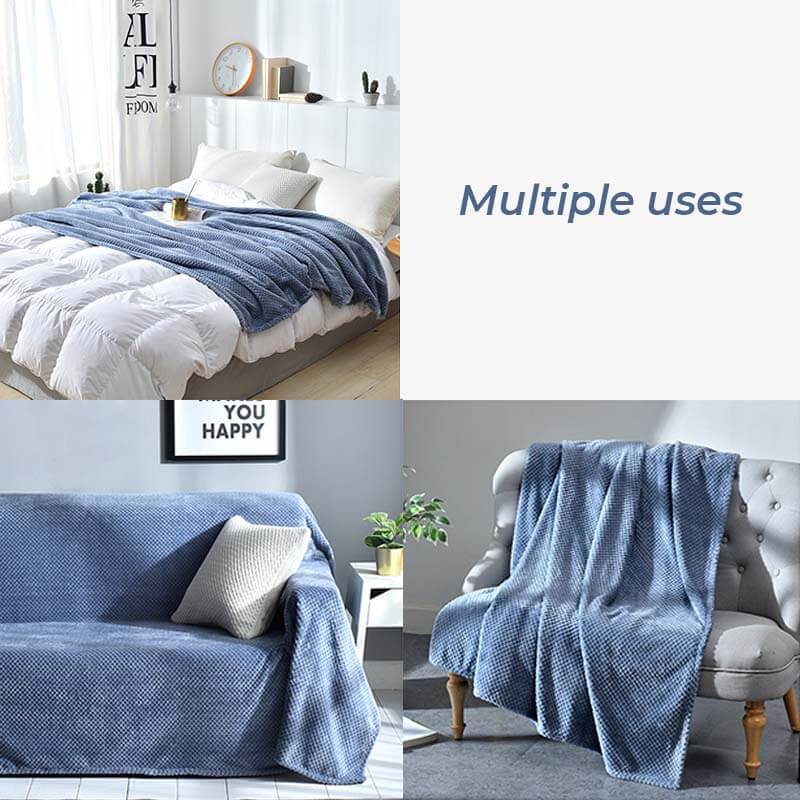 Cosy Velvet Blanket Anti-Scratch Sofa Cover