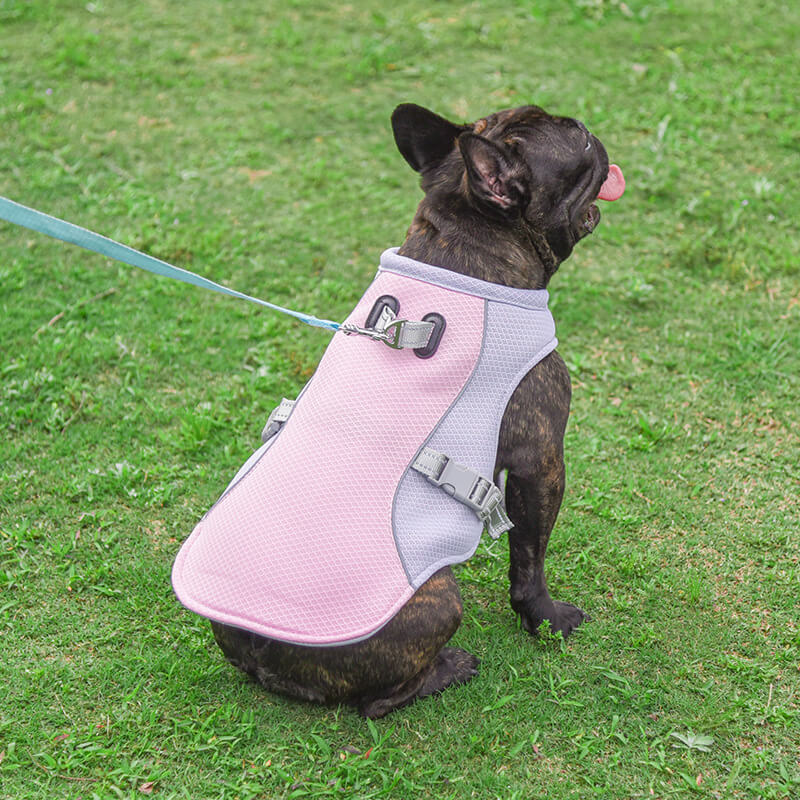 Breathable Vest For Sunstroke Prevention Water-soluble Dog Cooling Vest