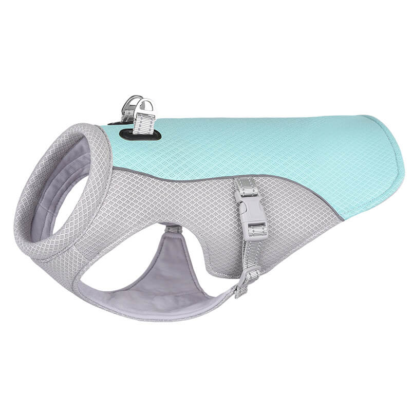 Breathable Vest For Sunstroke Prevention Water-soluble Dog Cooling Vest