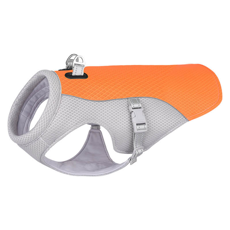 Breathable Vest For Sunstroke Prevention Water-soluble Dog Cooling Vest