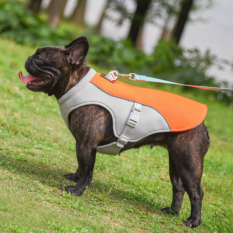 Breathable Vest For Sunstroke Prevention Water-soluble Dog Cooling Vest