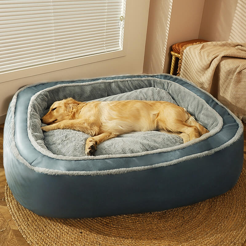 Bed Cover - Large Warm Deep Sleeping Bed Orthopaedic Dog Bed