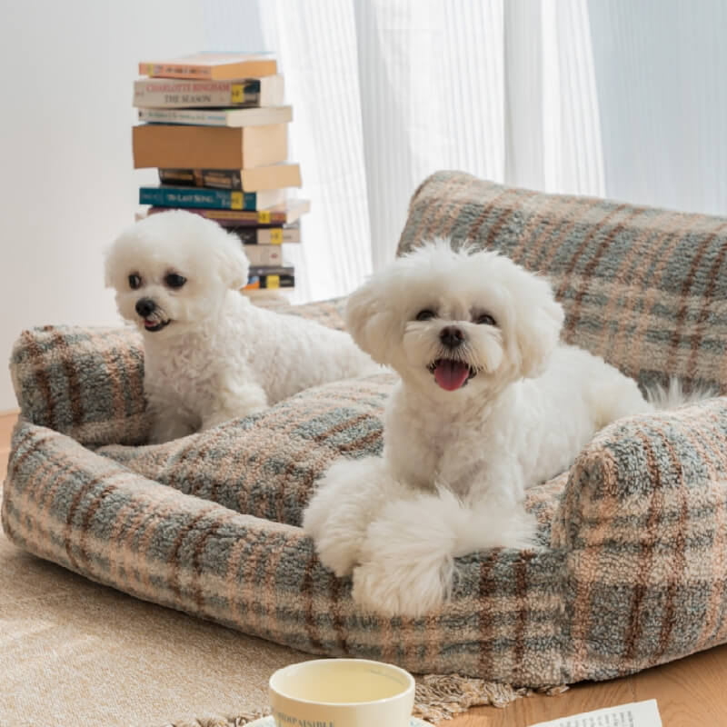 Lazy Holiday Plush Cosy Dog & Cat Sofa Bed