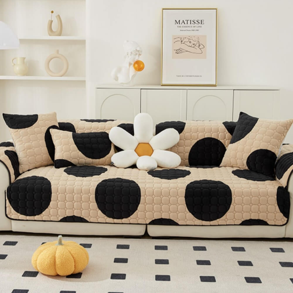 Milk Velvet Sofa Cover Furniture Non-slip Protection Sofa Cover