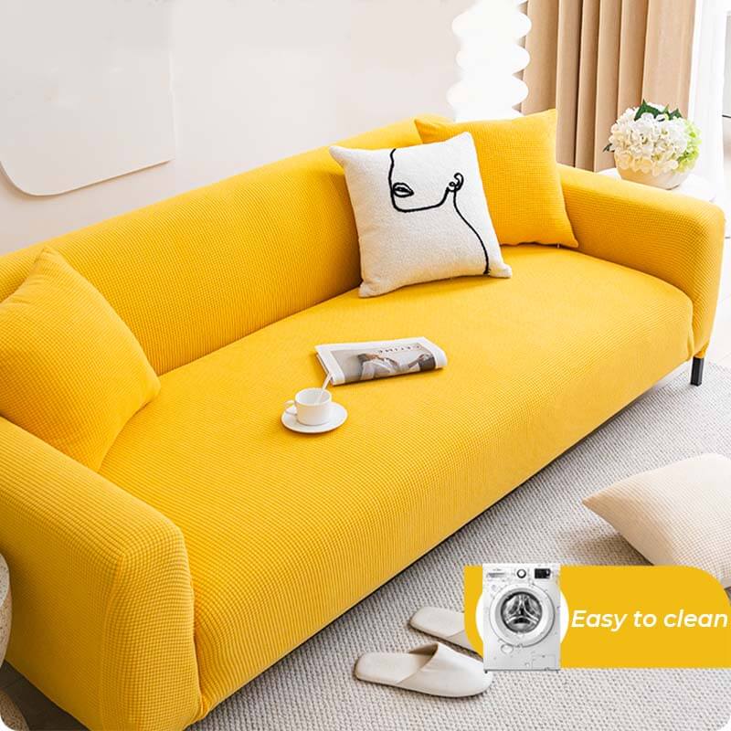 Soft Fleece Full-wrapped Furniture Protector Sofa Cover